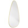 vidaXL Wall Mirror Gold 70x30 cm