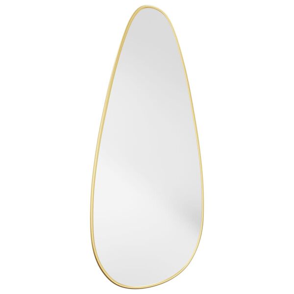 vidaXL Wall Mirror Gold 70x30 cm