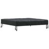 vidaXL Table Cover 102 x 102 x 15 cm Square Waterproof Black