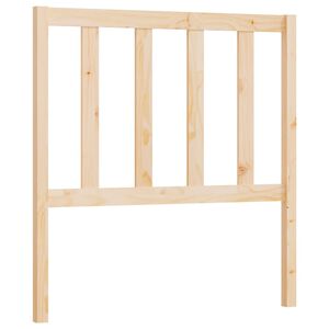 vidaXL Bed Headboard 96x4x100 cm Solid Wood Pine