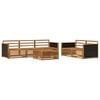 vidaXL Outdoor Sofa Set 6 pcs Natural Solid Acacia Wood