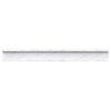 vidaXL Wall Shelf 4 pcs White Marble 80 x 9 x 3 cm Engineered Wood