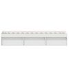 vidaXL Bed Frame without Mattress White 90x200 cm