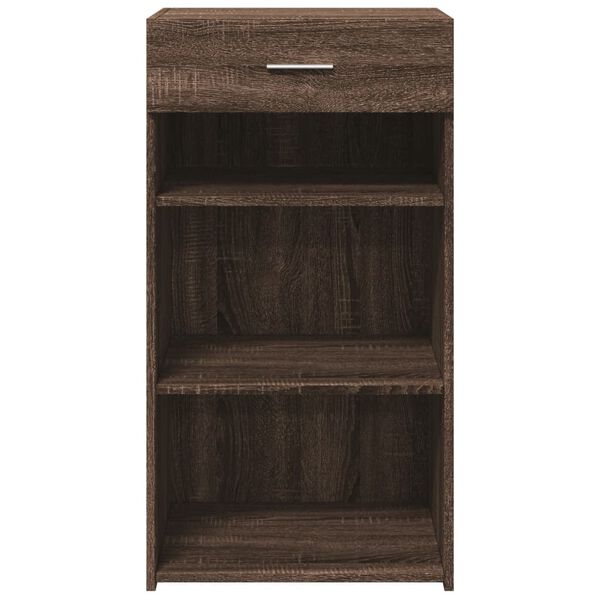 vidaXL Sideboard Brown Oak 50x42.5x93 cm Engineered Wood