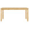 vidaXL Dining Table Corona 160x80x75 cm Solid Wood Pine