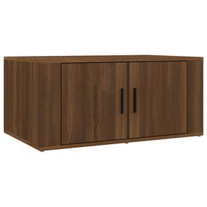 vidaXL Coffee Table Brown Oak 80x50x36 cm Engineered Wood