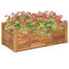vidaXL Garden Raised Bed 110x60x44 cm Solid Acacia Wood