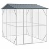 vidaXL Bird Cage Anthracite 227 x 310 x 247 cm Galvanised Steel
