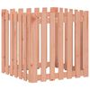 vidaXL Garden Planter with Fence Design 70x70x70 cm Solid Wood Douglas