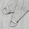 vidaXL Sun Shade Sail Light Grey 3x2 m 100% Polyester Oxford