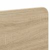 vidaXL Headboard Sonoma Oak 200 cm Engineered wood