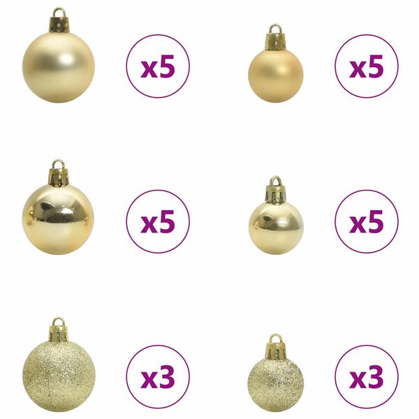 vidaXL Artificial Slim Christmas Tree Green and white 240 cm