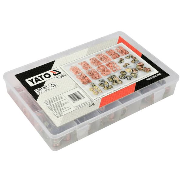 YATO 534 Piece Washer and Drain Plug Set YT-06864