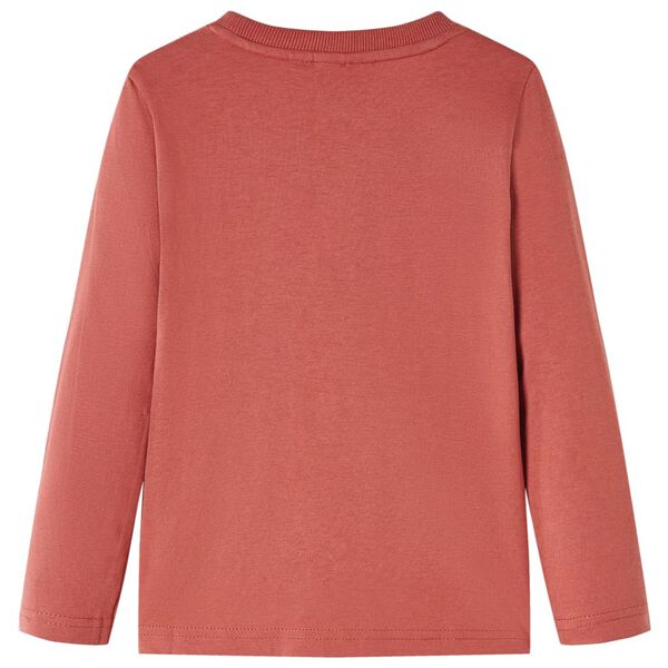 Kids' T-shirt with Long Sleeves Henna 140