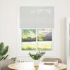 vidaXL Pleated Blind Light Grey 85x100 cm Fabric Width 84.4 cm Polyester