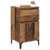 vidaXL Bedside Cabinet Old Wood 40 x 35 x 70 cm Engineered Wood