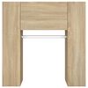 vidaXL Hallway Cabinets 2 pcs Sonoma Oak Engineered Wood