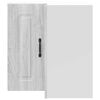 vidaXL Kitchen Wall Corner Cabinet Kalmar Grey Sonoma Engineered Wood