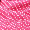 vidaXL Throw Cotton Squares 220x250 cm Pink