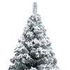 vidaXL Artificial Christmas Tree with 150 LEDs with Stand Green 120 cm
