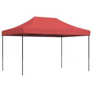 vidaXL Party Tent 292 x 440 x 315 cm Burgundy Oxford Fabric