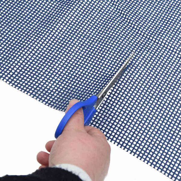 vidaXL Tent Carpet Blue 600 x 350 cm Polyester