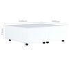 vidaXL Coffee Table High Gloss White 100x100x35 cm