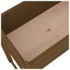 vidaXL Planter Honey Brown 78x40x81 cm Solid Wood Pine