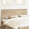 vidaXL Headboard with Headboard Sonoma Oak 180 cm Engineered wood