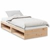 vidaXL Day Bed with Mattress 80x200 cm Solid Wood Pine