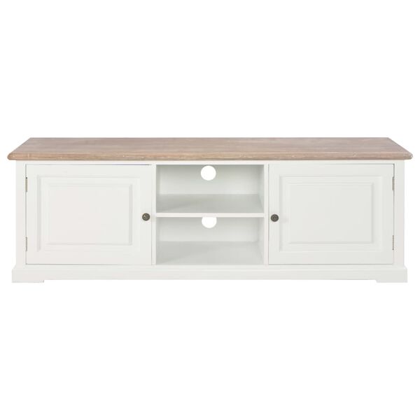 vidaXL TV Cabinet White 120x30x40 cm Wood