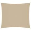 vidaXL Sunshade Sail Oxford Fabric Rectangular 2x2.5 m Beige