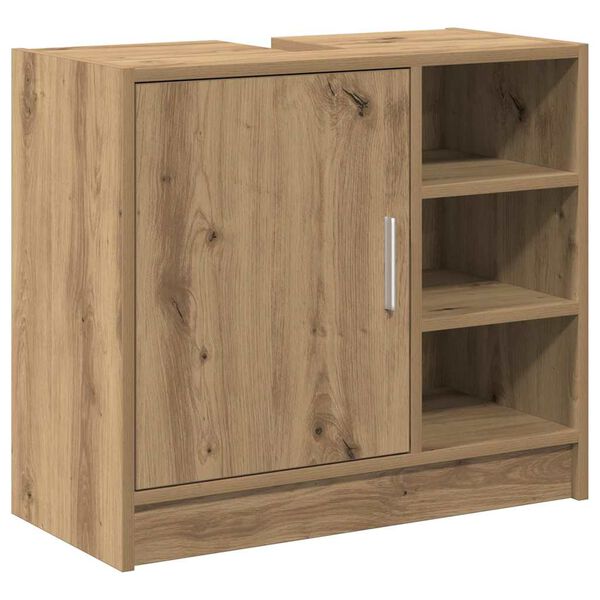 vidaXL Bathroom Cabinet Artisan Oak 63 x 29 x 55 cm Engineered wood