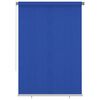 vidaXL Outdoor Roller Blind 160x230 cm Blue HDPE