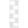 vidaXL Book Cabinet Room Divider White 60x24x186 cm