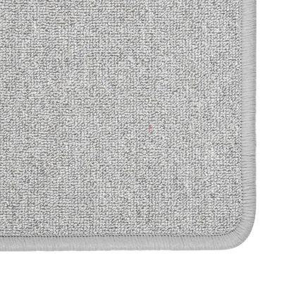 vidaXL Carpet Runner Light Grey 50x150 cm