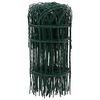 vidaXL Garden Border Fence Powder-coated Iron 25x0.4 m