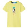 Kids' T-shirt Yellow 104