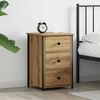 vidaXL Bedside Cabinet Brown 40 x 36 x 60 cm Solid Reclaim Wood