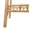 vidaXL Outdoor Bar Table Square 55x55x100 cm Bamboo