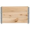 vidaXL Pallet Collars 3 pcs 100x50 cm Solid Wood Pine