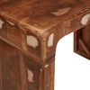 vidaXL End Table Brown 60 x 35 x 46 cm Solid Reclaim Wood