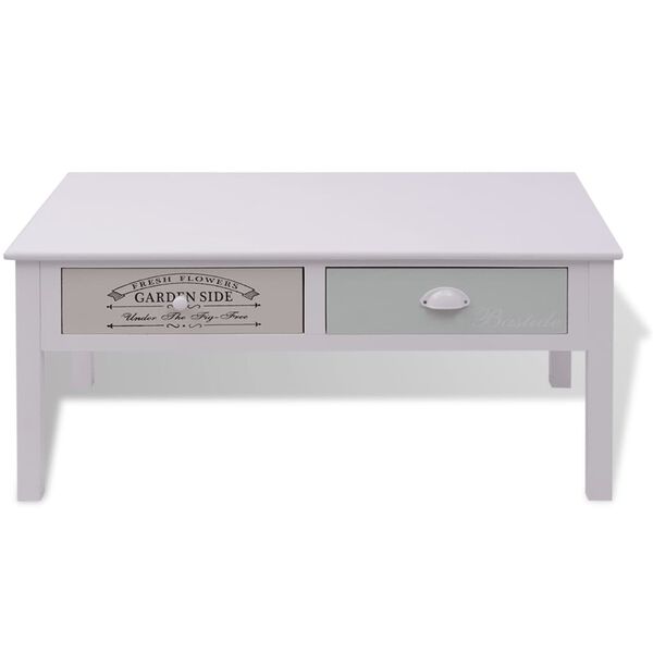 vidaXL French Coffee Table Wood