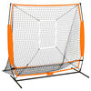 vidaXL Multisport Baseball Practice Net Black 174x76x158,5 cm