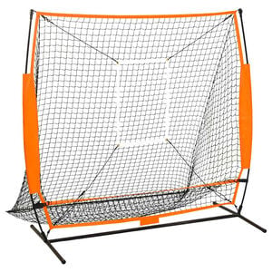 vidaXL Multisport Baseball Practice Net Black 174x76x158,5 cm