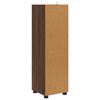 vidaXL Bathroom Cabinet Brown Oak 30.5 x 30 x 101 cm Engineered Wood