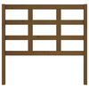 vidaXL Bed Headboard Honey Brown 105.5x4x100 cm Solid Wood Pine