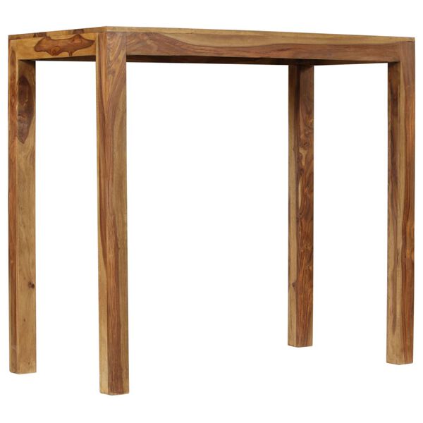 vidaXL Bar Table Solid Acacia Wood 118x60x107 cm