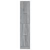 vidaXL Apothecary Cabinet Grey Sonoma 30x41x144.5 cm Engineered Wood