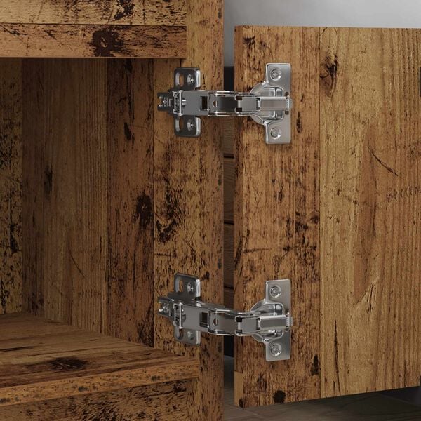 vidaXL Hinge 2 pcs Nickel 139 x 64.1 x 10 mm Iron